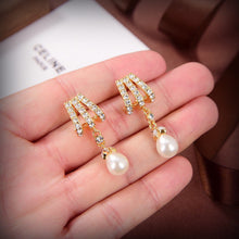 18K Triomphe Vintage Pearls Earrings