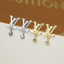 18K Louis Diamond Earrings