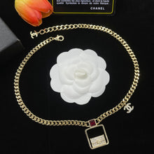 18K CHANEL Bag Pendant Chain Necklace