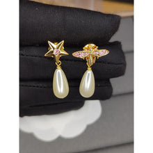 18K CD Pearl Earrings