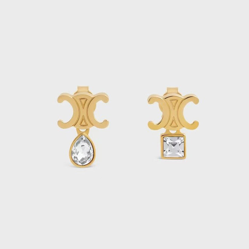 18K CE Triomphe Twinkle Gold Earrings