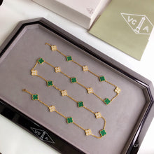 18K Vintage Alhambra 20 Motifs Long Clover Necklace