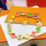 18K Louis Monogram Party Bracelet