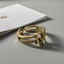 18K Dior Crystal Rings