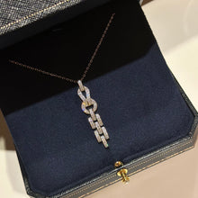 18K Agrafe Diamond Necklace