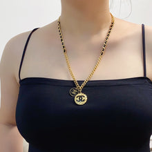 18K CC Yellow Gold Necklace