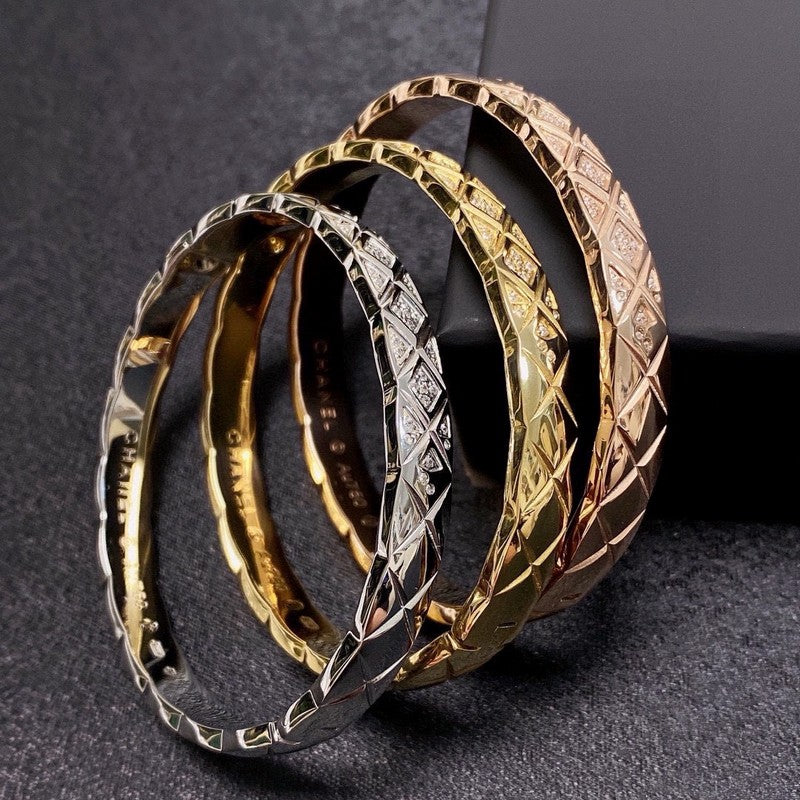 18K CC Coco Crush Diamond Bracelet