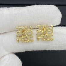 18K CC 24C Earrings