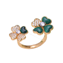 18K Van Cleef & Arpels VCA Cosmos Between the Finger Diamond Ring