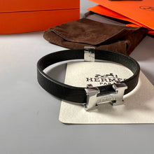 18K Belt Black H Bracelet
