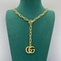 18K GG Big Gold Chain Necklace