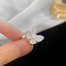18K Two Butterfly Ring