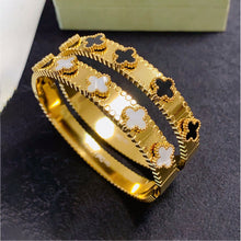 18K Perlée Clovers Bracelet