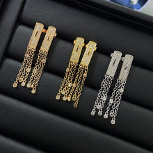 18K Her Kelly Gavroche Full Diamond Earrings