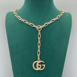 18K GG Gold Chain Necklace
