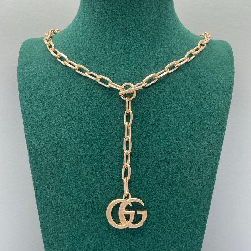18K GG Gold Chain Necklace