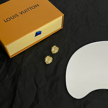 18K Louis Vintage Earrings