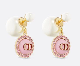 18K CD Pearls Earrings