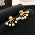 18K CD Pearls Earrings