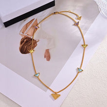 18K Pra Eternal Gold Semi-Precious Stones Necklace