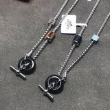 18K Meli-Melo H Necklace