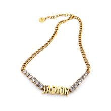 18K Dior J'adior Crystal Choker Necklace