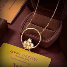 18K Louis Vivienne Swinging Necklace