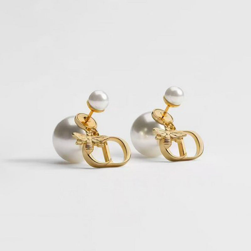 18K CD Tribales Pearl Earrings