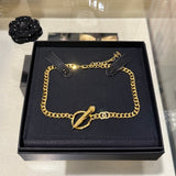 18K CC 25K Pen Choker Necklace