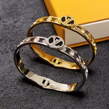 18K Louis Leather Bracelet