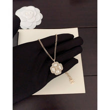 18K CC Camellia Pearl Necklace