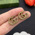 18K GG Twist Gold Earrings