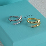18K T Diamond Ring