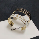 18K CC Black & White Gold Bracelet