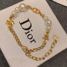 18K Petie CD Pearls Bracelet