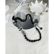 18K CC 24C Black Diamond Necklace