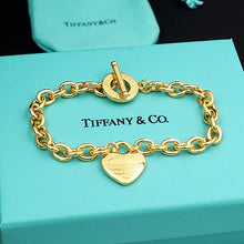 18K T Tag Chain Bracelet