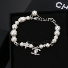 18K CHANEL Pearls Chain Bracelet