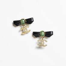 18K CC Bow Earrings