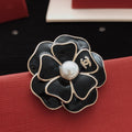 18K CC Color Camellia Brooch