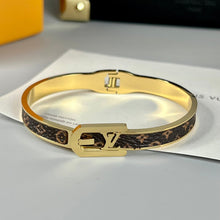 18K Louis Vintage Leather Bracelet