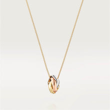 18K Trinity Cushion Necklace