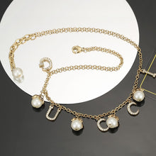 18K Double G Pearl Necklace