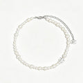18K CC 26C Choker Pearl Necklace
