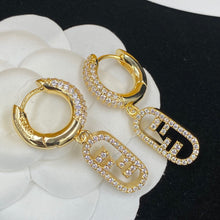 18K F O’Lock Diamonds Earrings