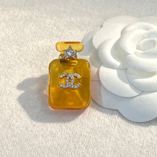 18K CC Perfume Color Bottle Brooch