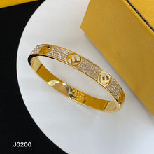 18K F Is Bracelet