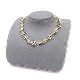 18K GG Interlocking G Twist Chain Necklace