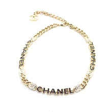 18K CHANEL CC Chain Choker Necklace
