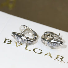 18k BV Serpenti Diamond Earrings
